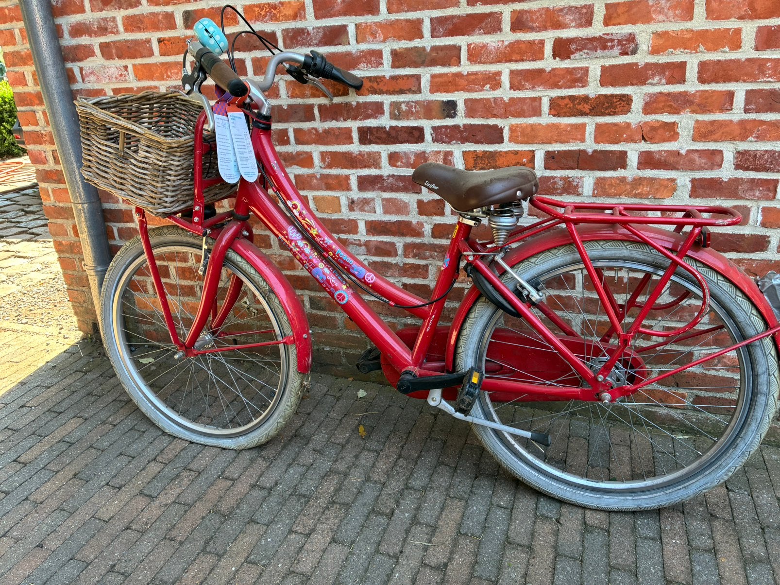 Kinderfiets meisje, Fietsen en Brommers, Ophalen, Gebruikt