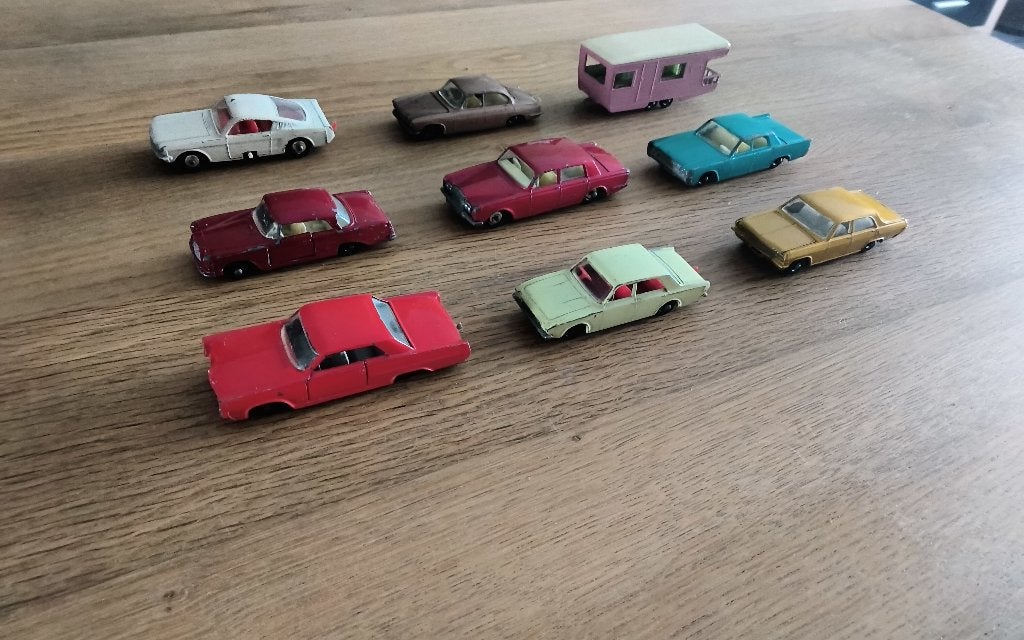 Oude matchbox autos jaren 60, Hobby en Vrije tijd, Ophalen of Verzenden, Gebruikt, Auto, Matchbox