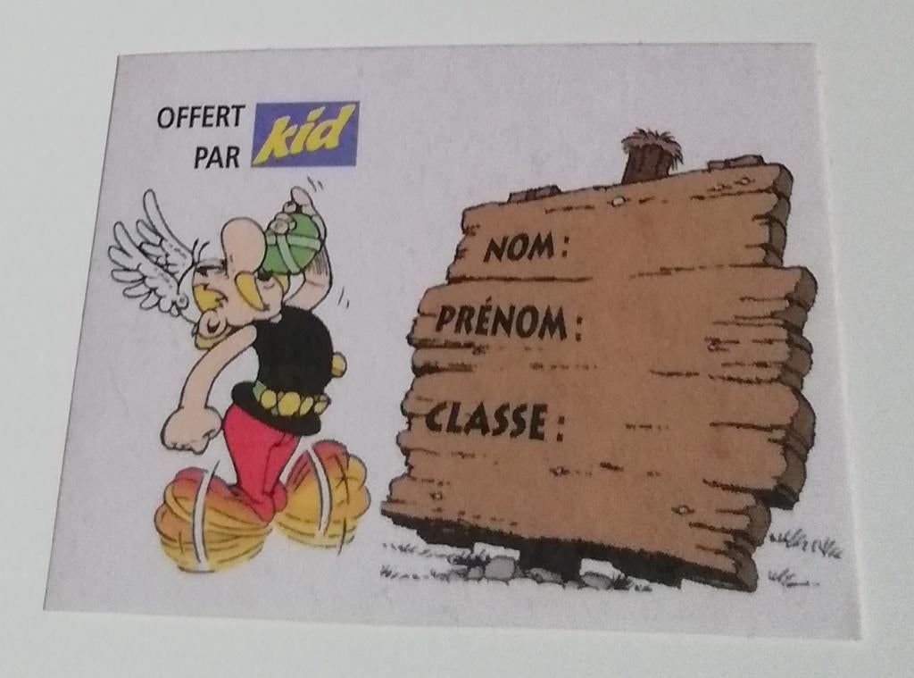 Asterix - sticker, Ophalen of Verzenden, Asterix en Obelix, Nieuw, Plaatje, Poster of Sticker