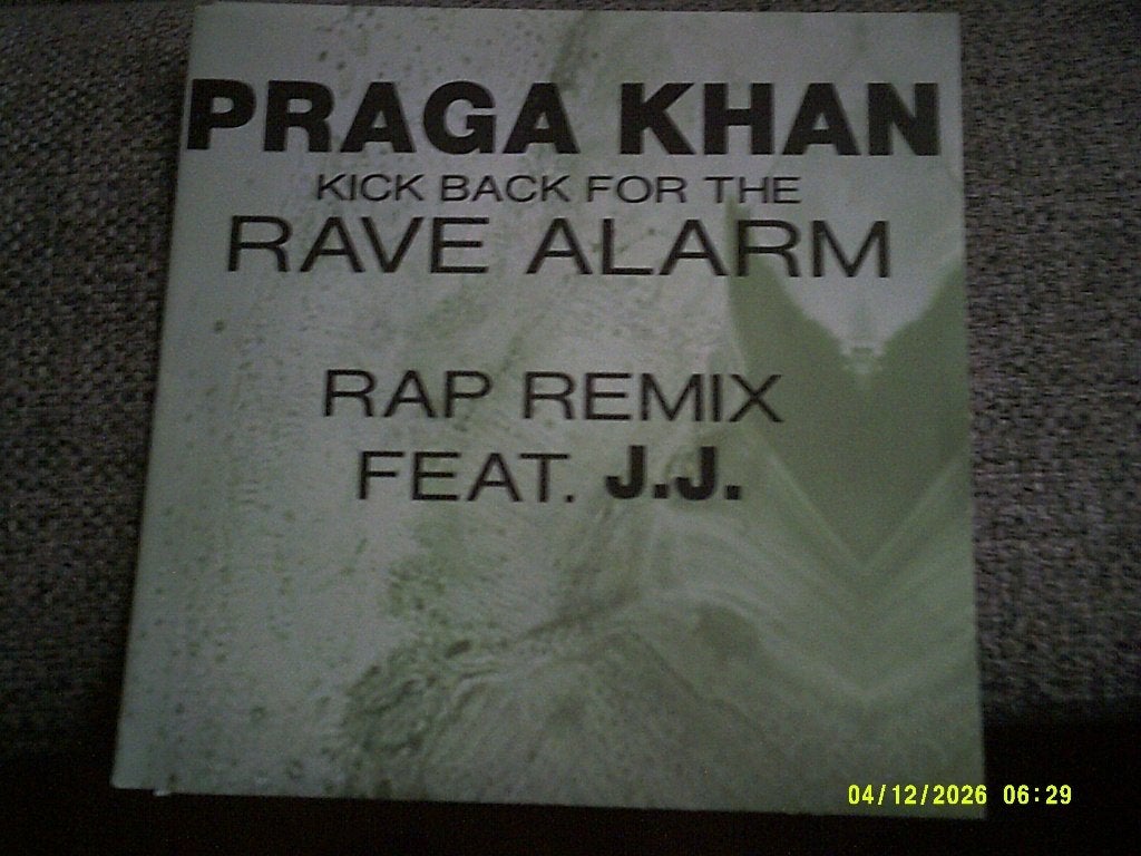 Pragha Khan- Kick back for the Rave alarm, CD & DVD, Vinyles | Dance & House, House, Enlèvement ou Envoi, Comme neuf, Autres types