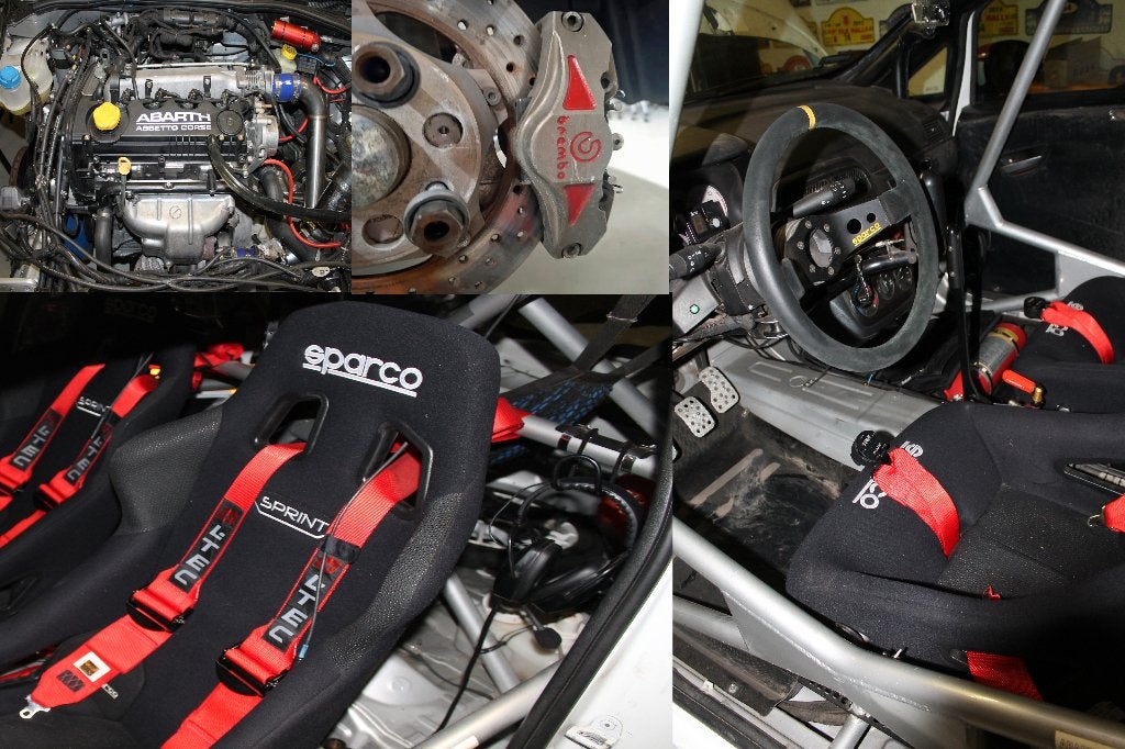 Fiat Grande Punto R3D Abarth rally, Auto's, Voorwielaandrijving, Overige modellen, 4 cilinders, 192 kW
