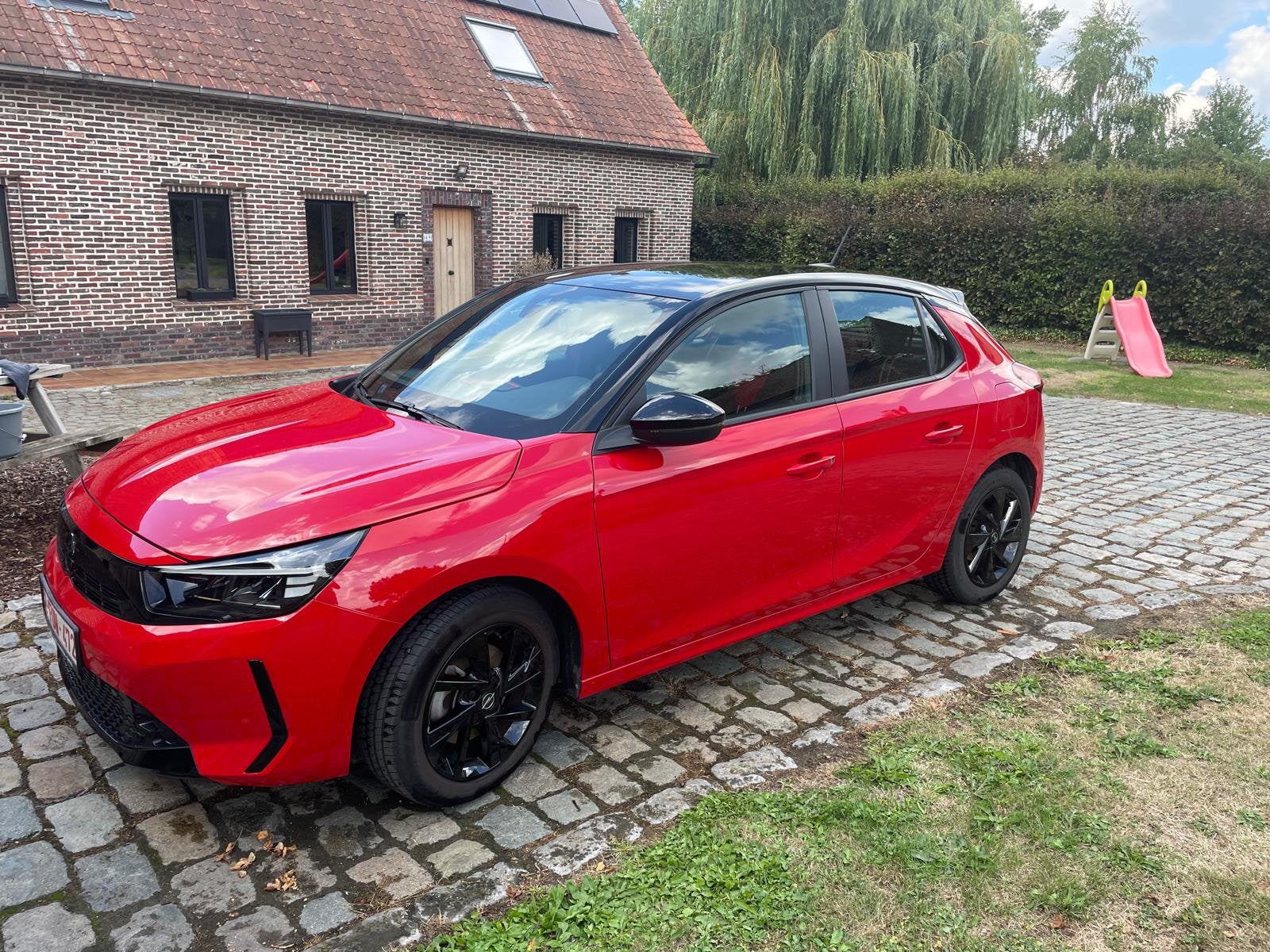 Opel Corsa YES (1.2 Turbo – 100 pk), Autos, Rouge, Achat, Boîte manuelle, Volant multifonction