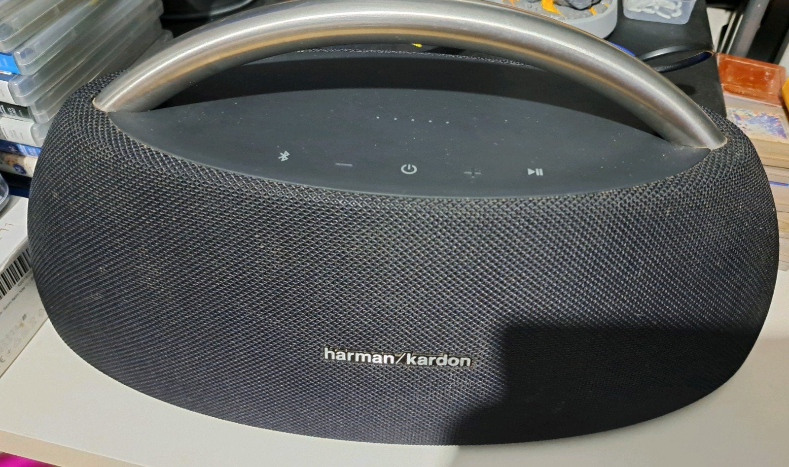 harman kardon go + play enceinte portable Bluetooth, Enlèvement ou Envoi, Enceinte portable, Comme neuf, Bluetooth