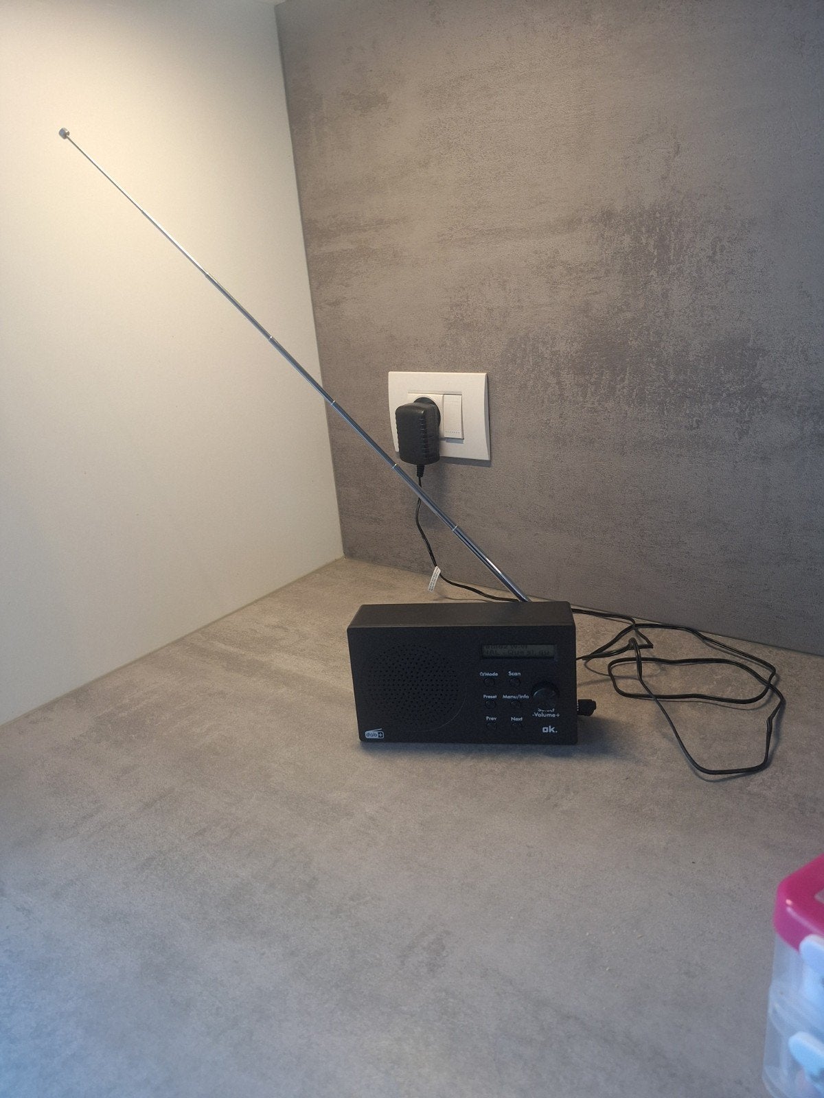 draagbare DAB radio met bluetooth, Ophalen, Zo goed als nieuw, Radio