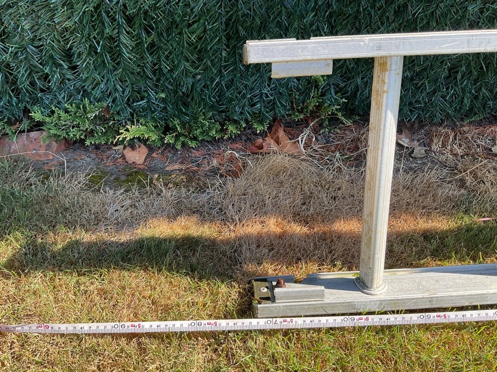 Uitschuifbare ladder, Doe-het-zelf en Bouw, Ladders en Trappen, Ophalen, Gebruikt, Ladder, Opvouwbaar of Inschuifbaar