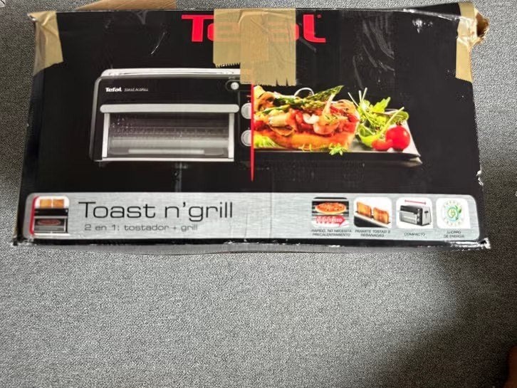 Tefal RETRO Toast n' Grill – 2-in-1 Broodrooster en, Enlèvement ou Envoi, Comme neuf
