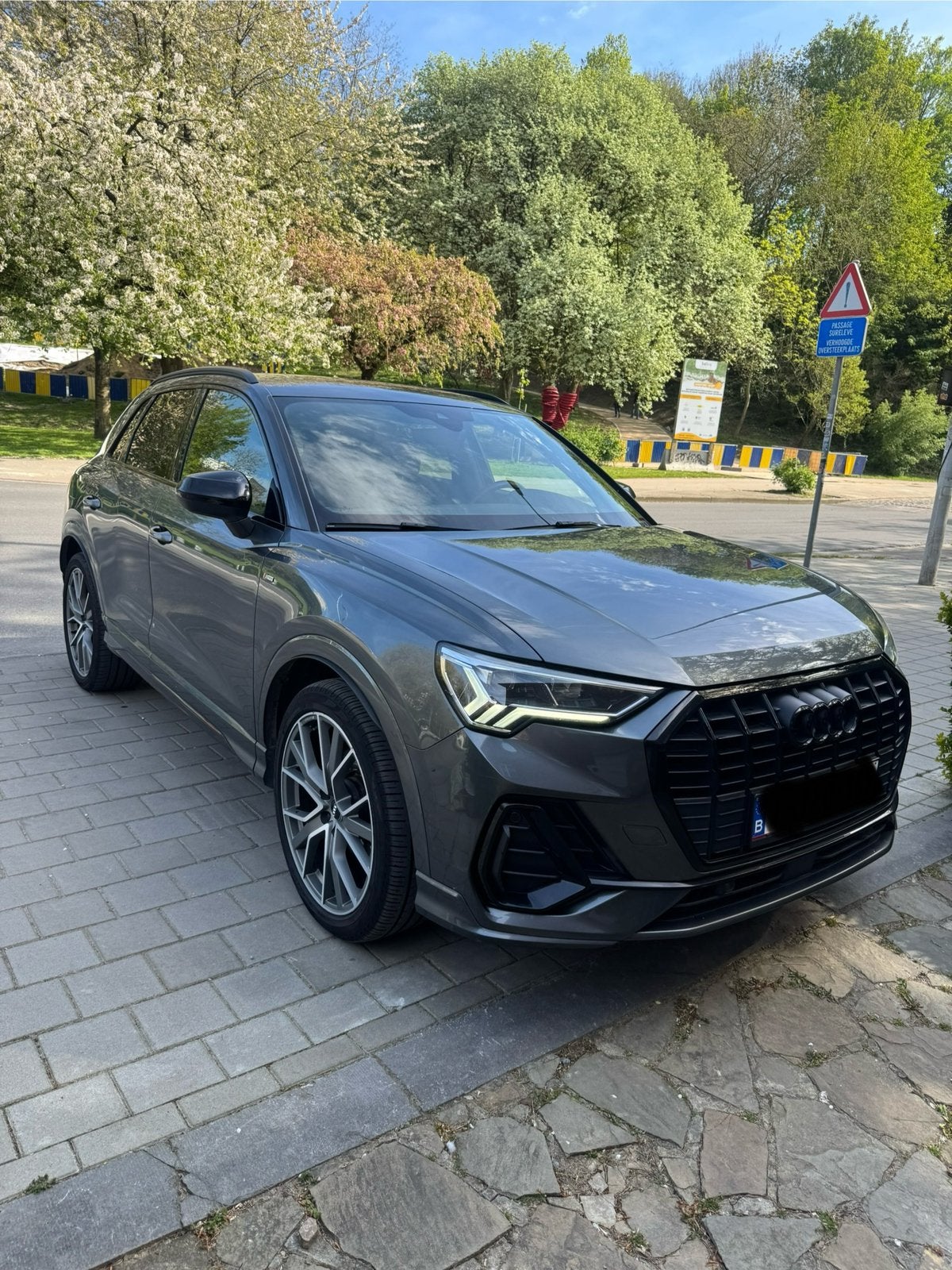 Audi Q3 S line 35 Tdi 150pk volledige opties, Auto's, Automaat, Euro 6, Diesel, 5 deurs