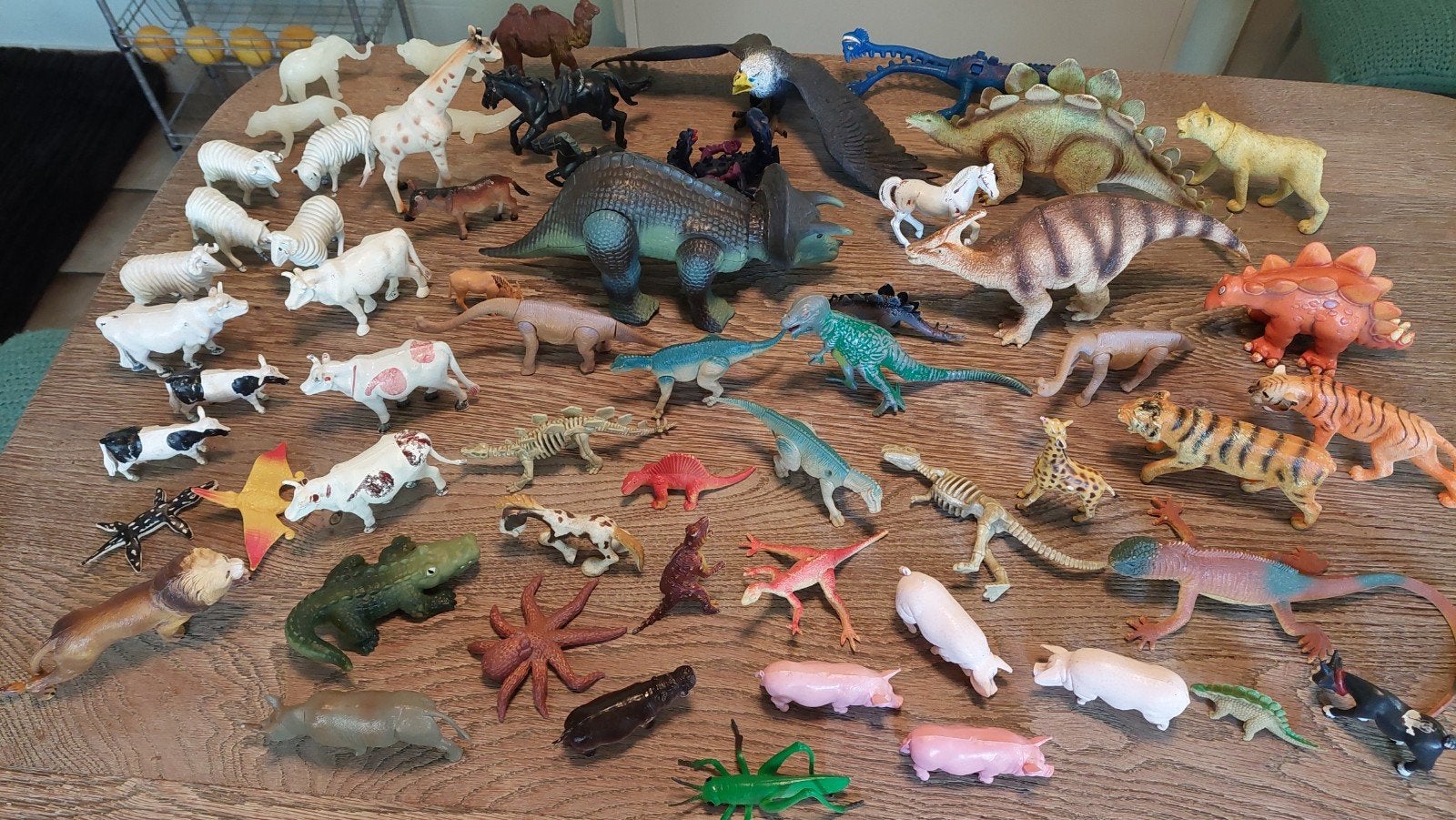 speelgoeddiertjes - dinosaurus- boerderijdiertjes, Verzamelen, Ophalen