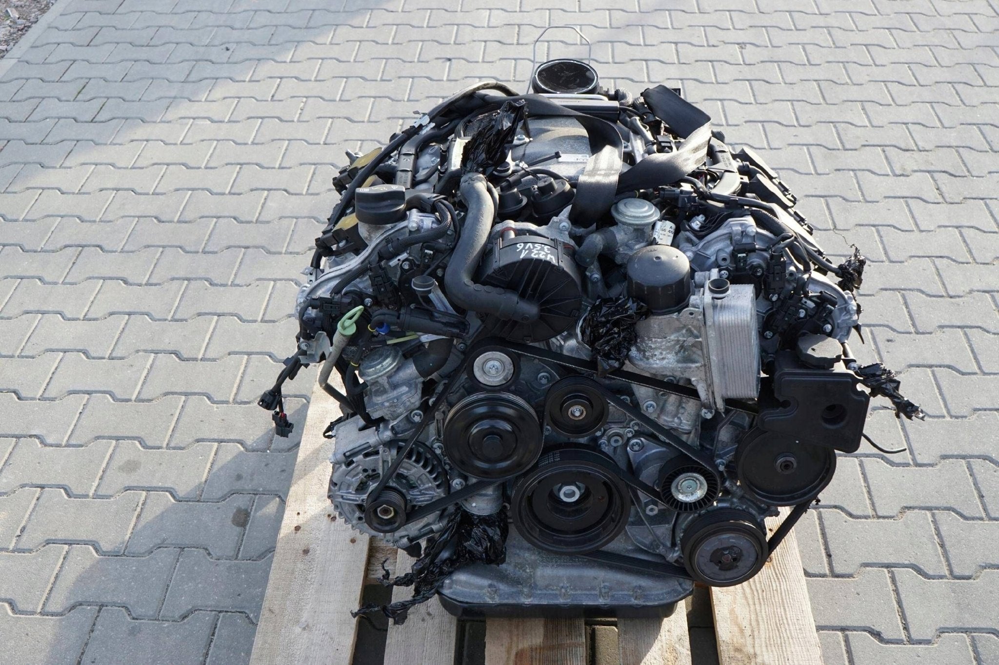 Moteur M272966 Complet SL MERCEDES-BENZ, Envoi, Utilisé, Skoda