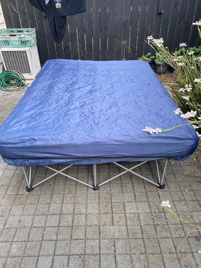 Campeerbed met luchtmatras 180 x 120 cm, Enlèvement, Neuf, 2 personnes