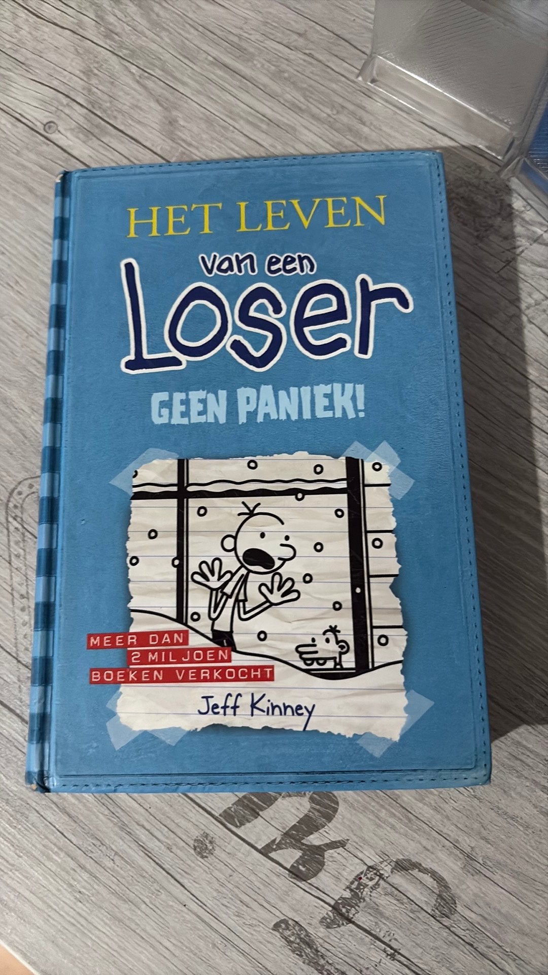 Jeff Kinney - Geen paniek!, Enlèvement, Jeff Kinney