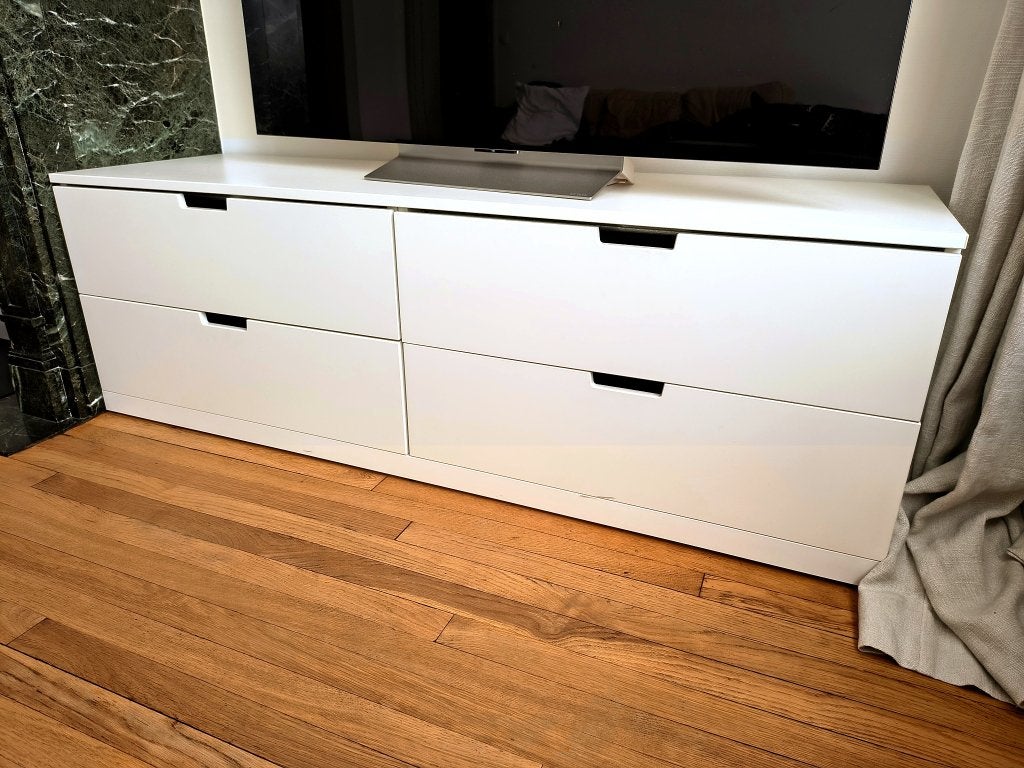 Commode IKEA NORDLI 160 x 54 - 4 grands tiroirs, 3 ou 4 tiroirs, Moins de 100 cm, 150 à 200 cm, Enlèvement
