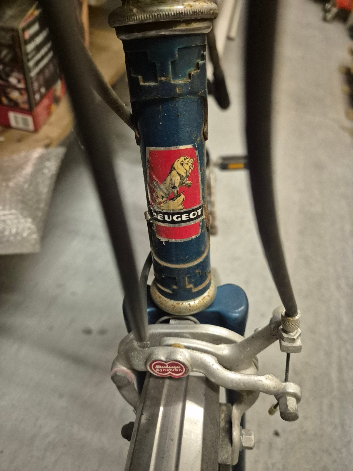 PEUGEOT OLDTIMERFIETS 3 vit., Ophalen