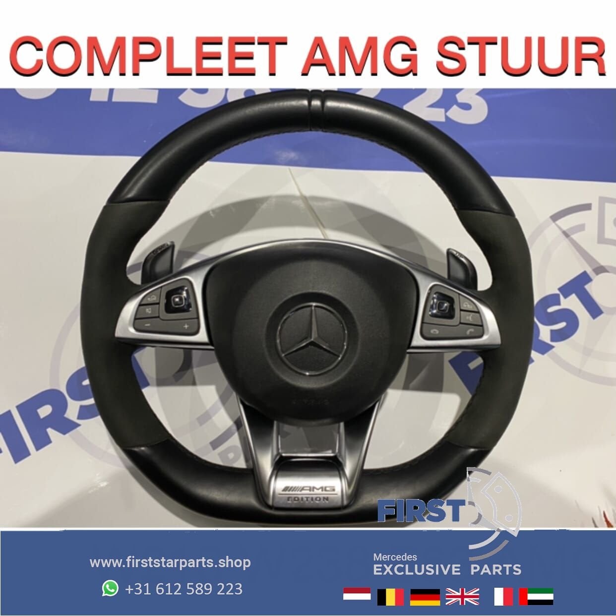 W213 E63 EDITION AMG Stuur Mercedes E Klasse 2016-2019 W238