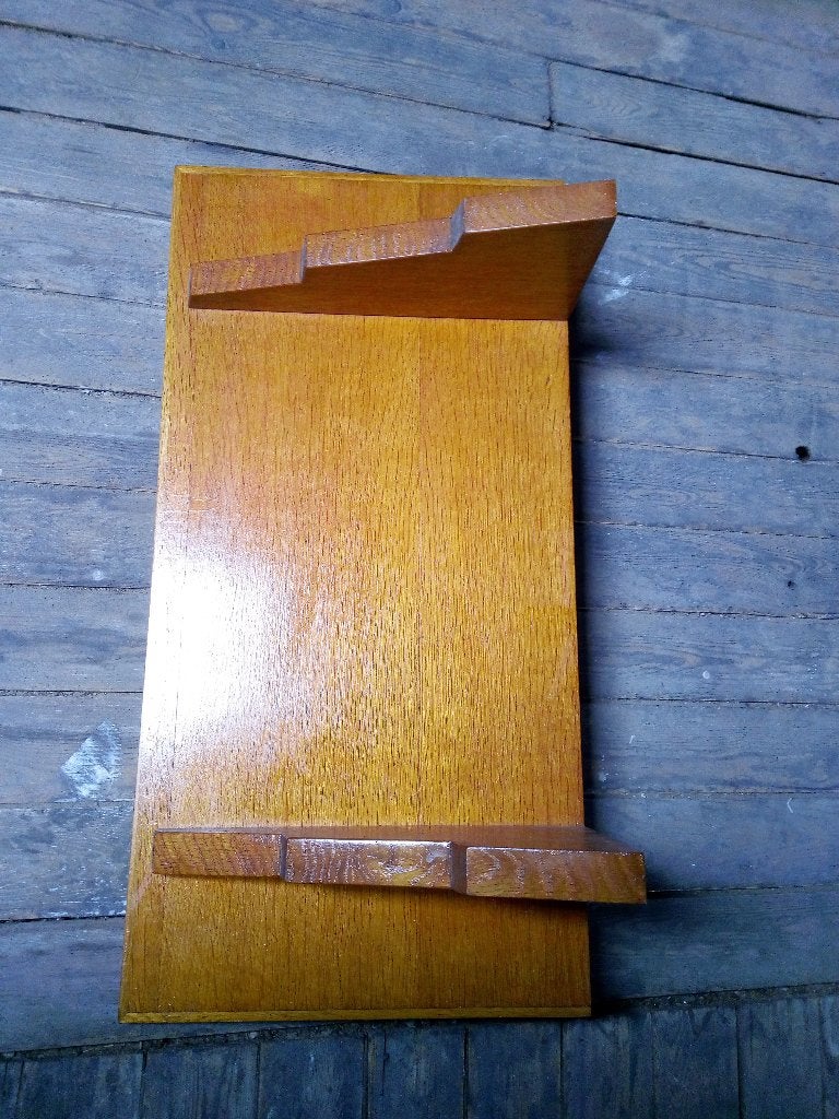 étagère murale en bois étagère à chapeaux, Maison & Meubles, Enlèvement, Comme neuf