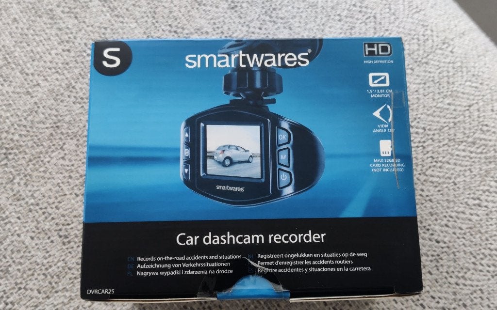 Dashcam Smartwaves, Ophalen of Verzenden, Nieuw