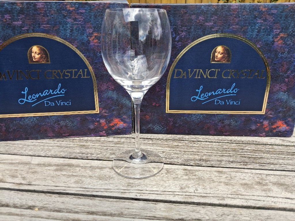 Kristallen wijnglazen Da Vinci, Ophalen, Nieuw