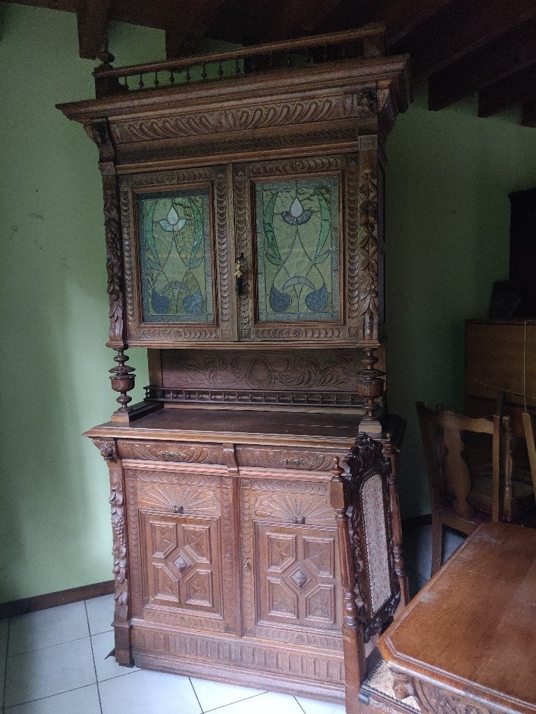 Antieke servieskast, Antiek en Kunst, Ophalen