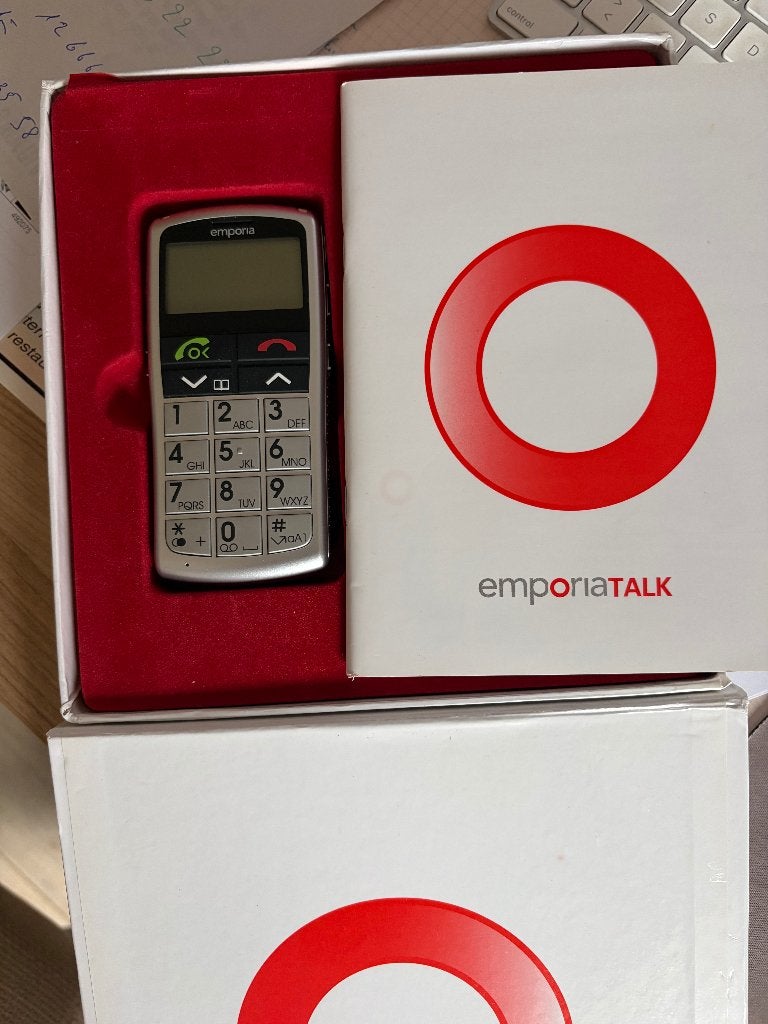 Téléphone pour seniors Emporia Talk, Télécoms, Classique ou Candybar, Comme neuf, Enlèvement, Sans simlock
