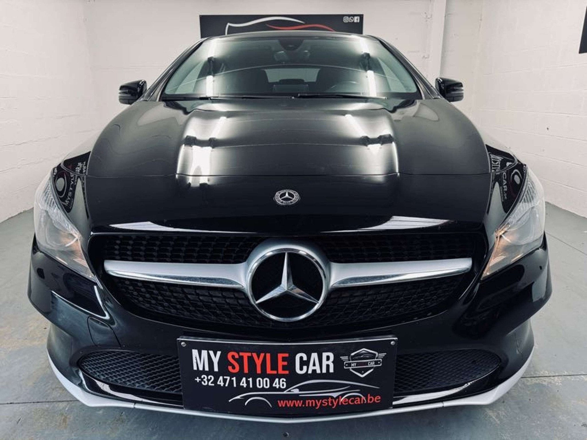 Mercedes-Benz CLA-Klasse 180 CLA 180 d (bj 2018, automaat), Auto's, CLA, Gebruikt, 4 cilinders, Leder
