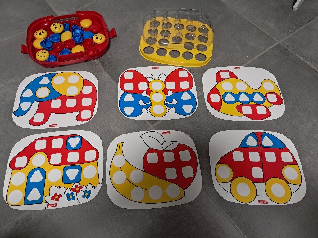 Quercetti Fantacolor Baby Huis, Ophalen, Zo goed als nieuw, Bouwen
