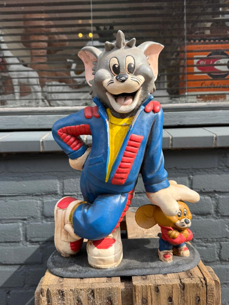 Statue de Tom et Jerry, Enlèvement ou Envoi, Utilisé, Fantasy