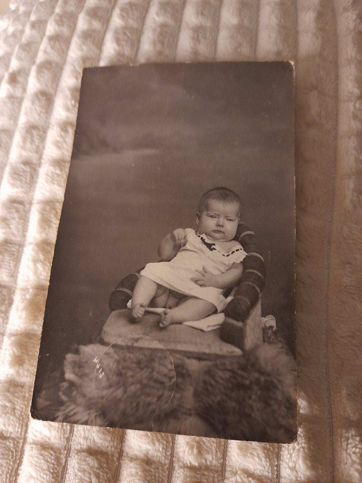 Ansichtkaart „Baby Rosa” verzonden in 1918 naar Duitsland, Ophalen of Verzenden, Voor 1920, Gelopen, Overige thema's