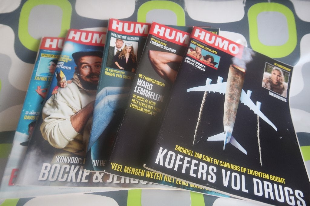 tijdschriften humo's januari tot en met mei 2026, Ophalen of Verzenden, Zo goed als nieuw, Overige typen
