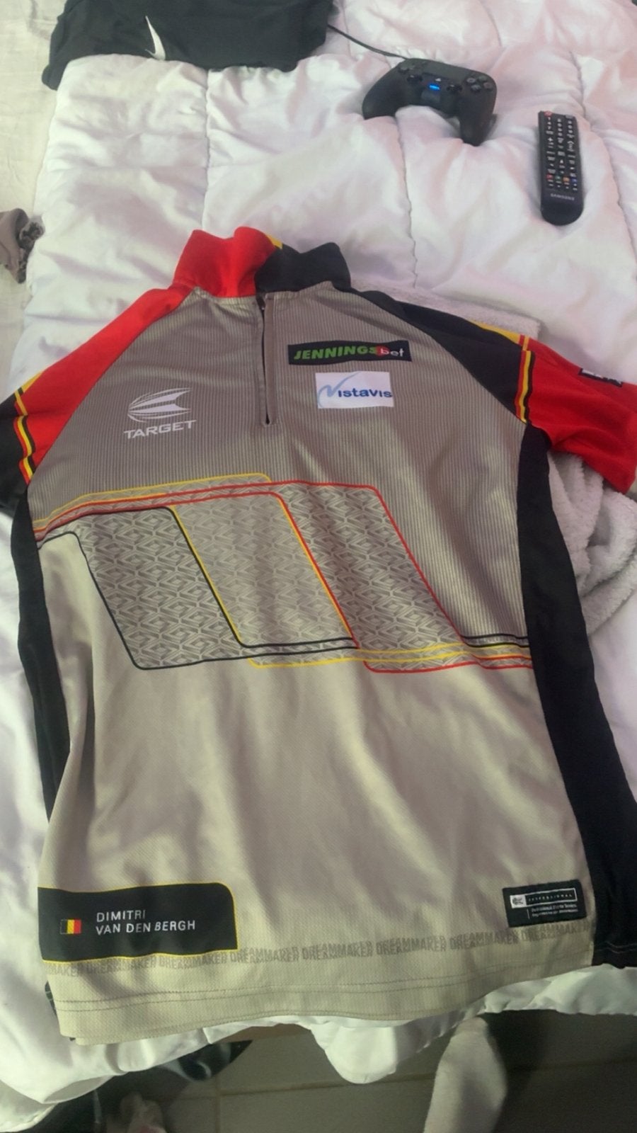 Te koop darts shirt, Kleding | Heren, Ophalen, Zo goed als nieuw, Maat 46 (S) of kleiner