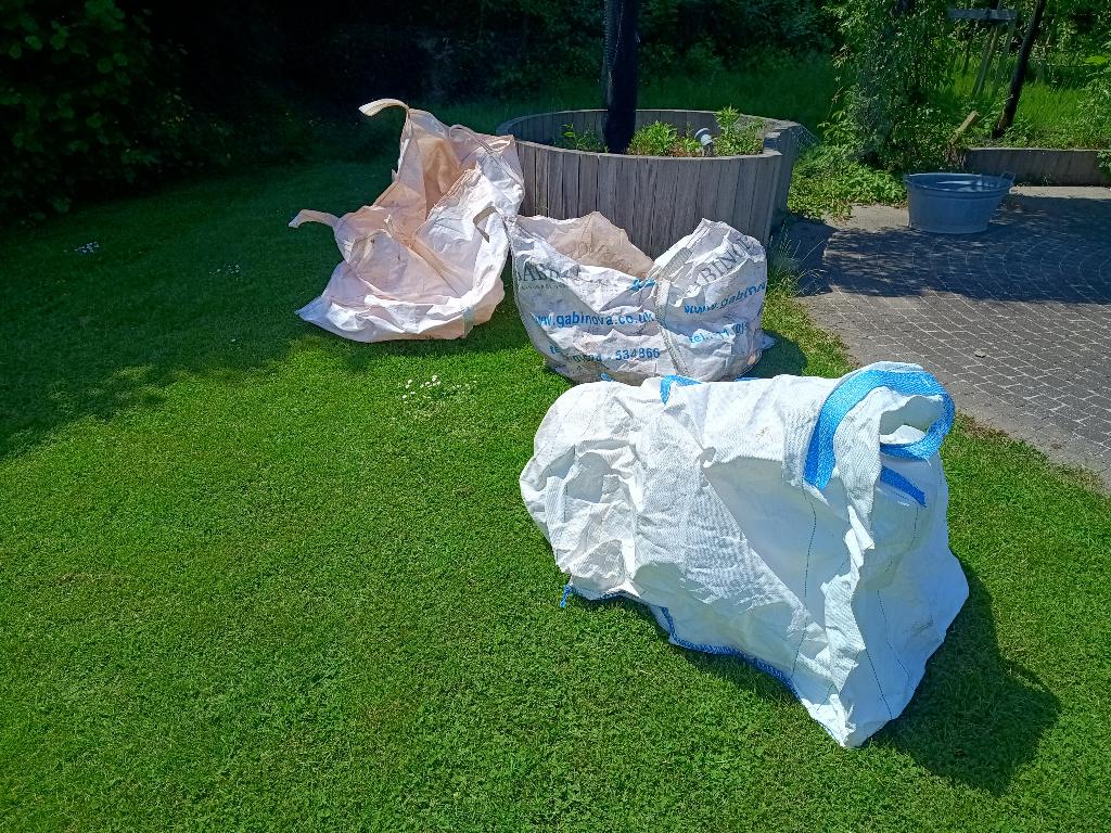 Gratis: 3 bigbags, Ophalen