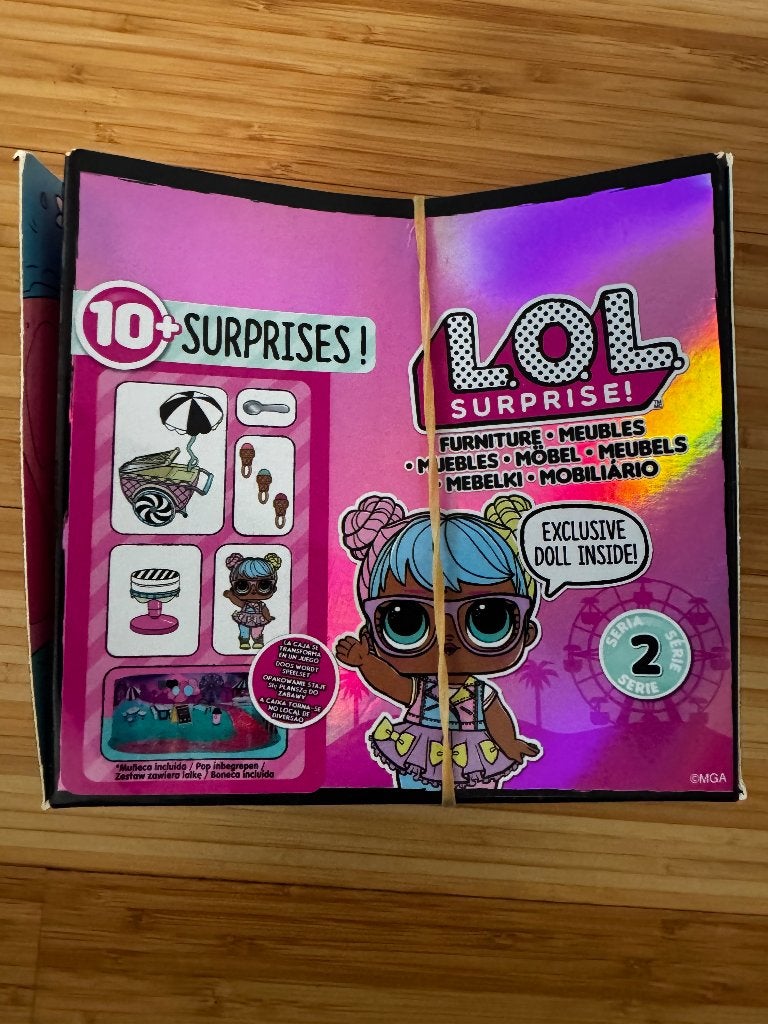 L.O.L. Surprise furniture set, Ophalen of Verzenden, Zo goed als nieuw, Overige typen