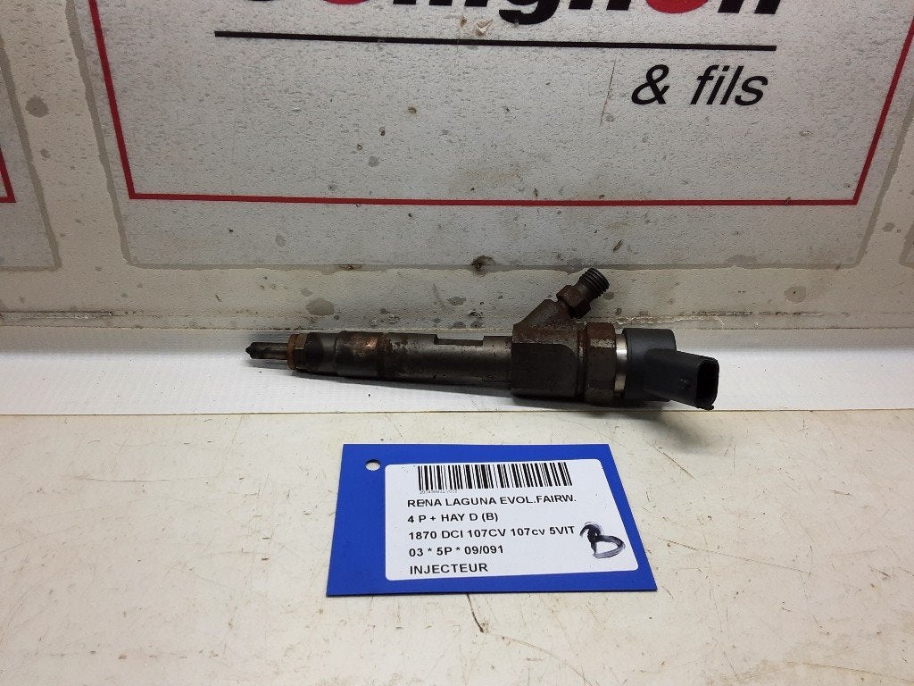 INJECTEUR Renault Laguna II (BG) (7700111014), Renault, Mevr. I. Hauben, Utilisé, Rue de l'Espoir 34 34
4030  GRIVEGNÉE, BE