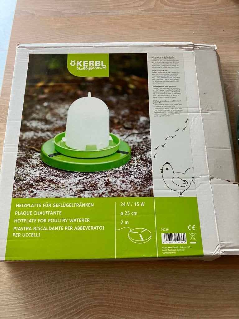 Verwarmingsplaat Kerbl, Dieren en Toebehoren, Overige Dieren-accessoires, Ophalen, Nieuw
