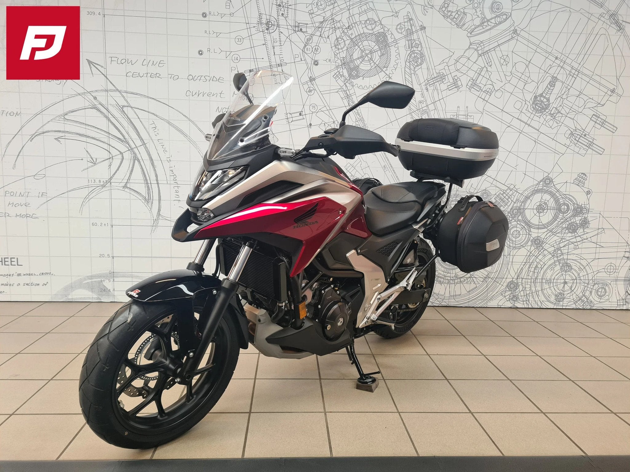 Honda NC750X DCT (année de construction 2024), Motos, Entreprise, Occasion, Plus de 35 kW, Automatique