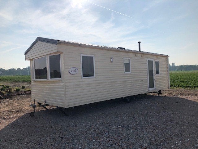 Stacaravan te koop / woonunit / stacaravan / spacebox / unit, Caravanes & Camping, Jusqu'à 4