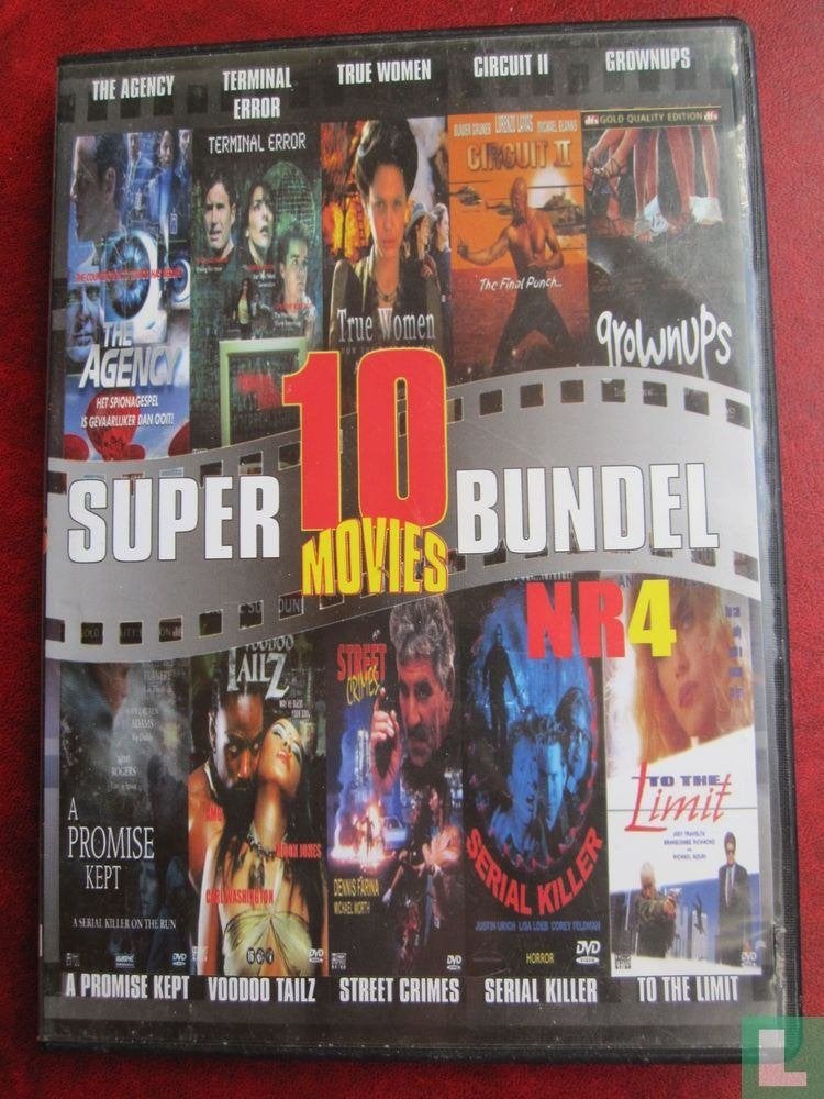 Super 10 Movies Bundel nr 4 (10 films op 2 disc), Engels, Vanaf 16 jaar, Nederlands, Actie