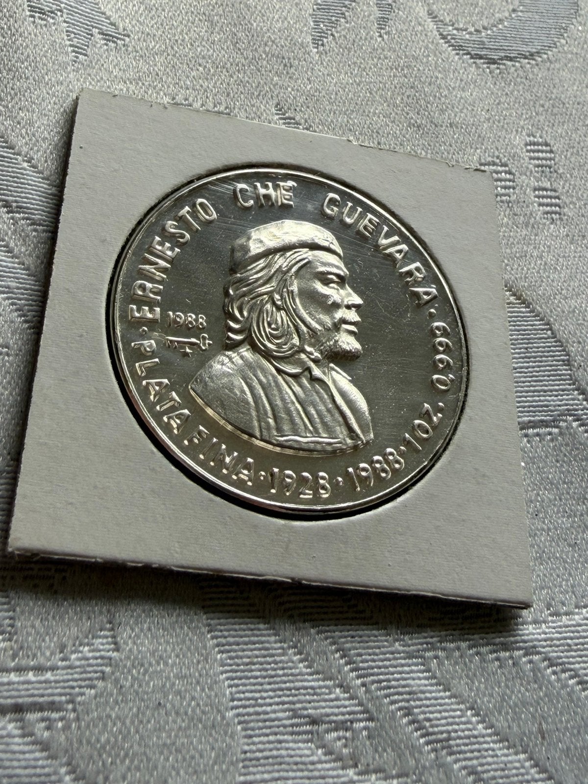 10 Pesos Ernesto „Che” Guevara, Postzegels en Munten, Penningen en Medailles, Ophalen, Zilver