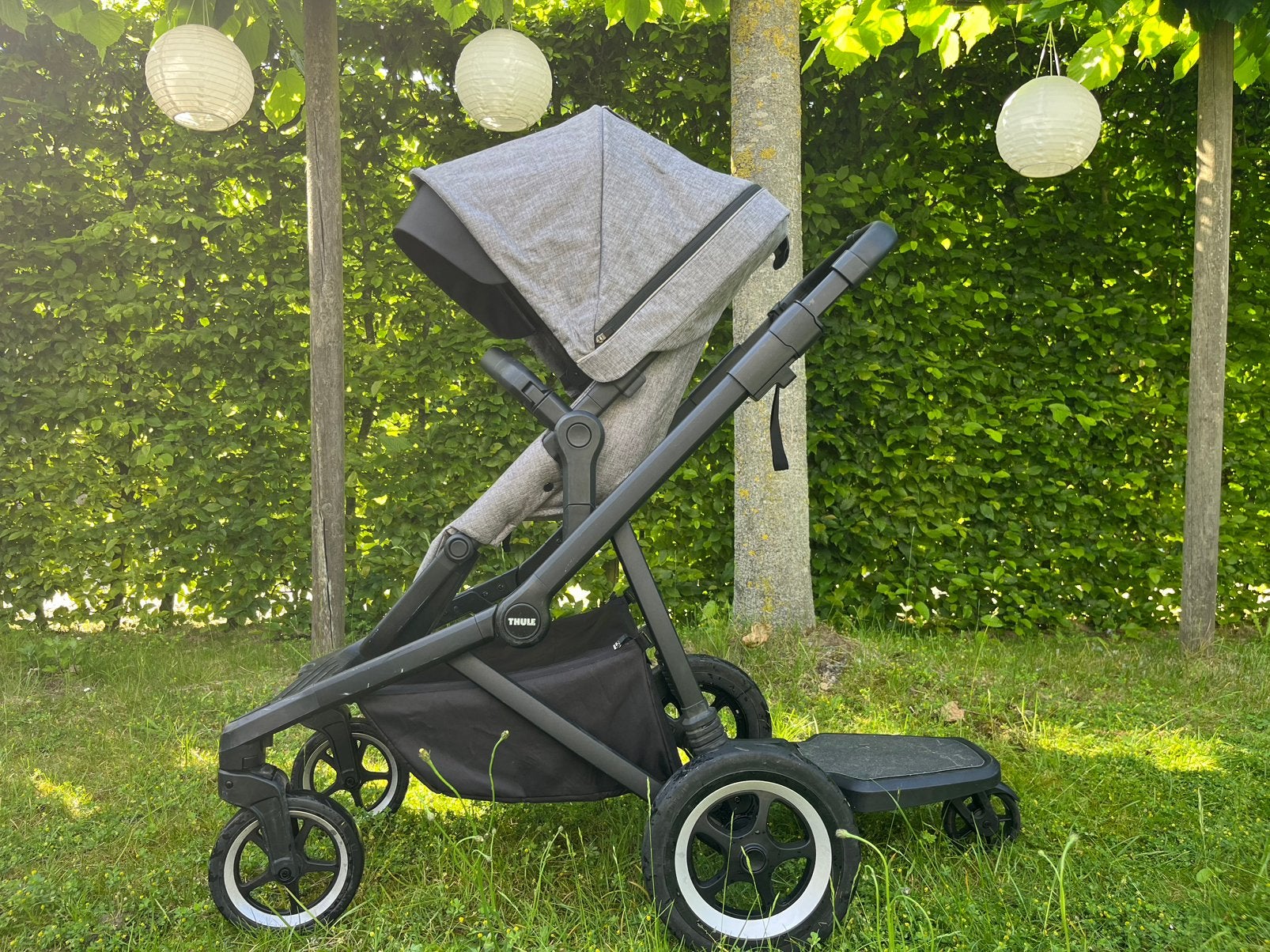 Thule Sleek Kinderwagen incl. Reiswieg + ALLE Accessoires, Kinderen en Baby's, Ophalen, Gebruikt