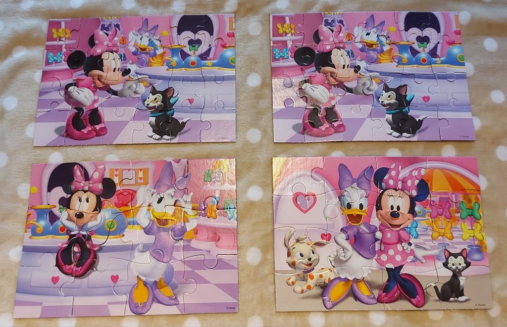 Puzzle Minnie, Enlèvement