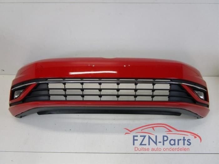 VW Golf 7 Facelift Voorbumper Chrome Highline Met Mistlampen, Enlèvement ou Envoi, Utilisé, Avant, Pare-chocs
