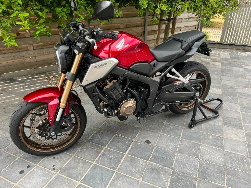 Honda cb650r **5300km** 8/2021 **perfecte staat !!**, Motoren, Motoren | Honda, 4 cilinders, Meer dan 35 kW, 649 cc, Motorrijbewijs A