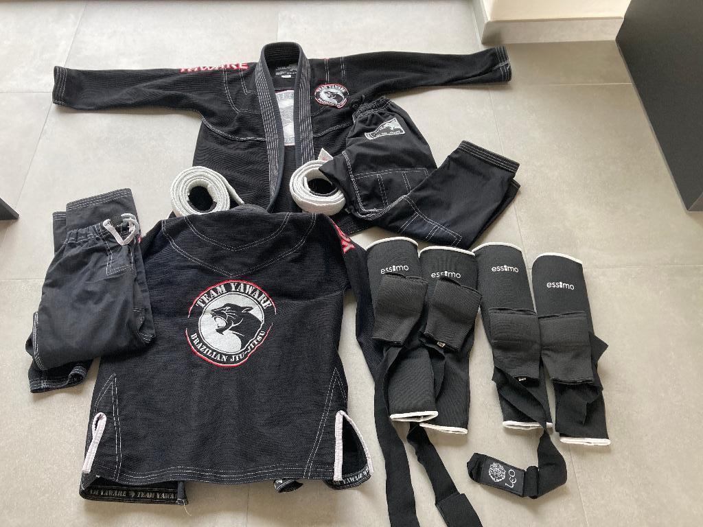Brazilian Jiu-Jitsu & MMA Yaware premium gi (M1 130cm), Maat XS of kleiner, Vechtsportpak, Ophalen of Verzenden, Zo goed als nieuw