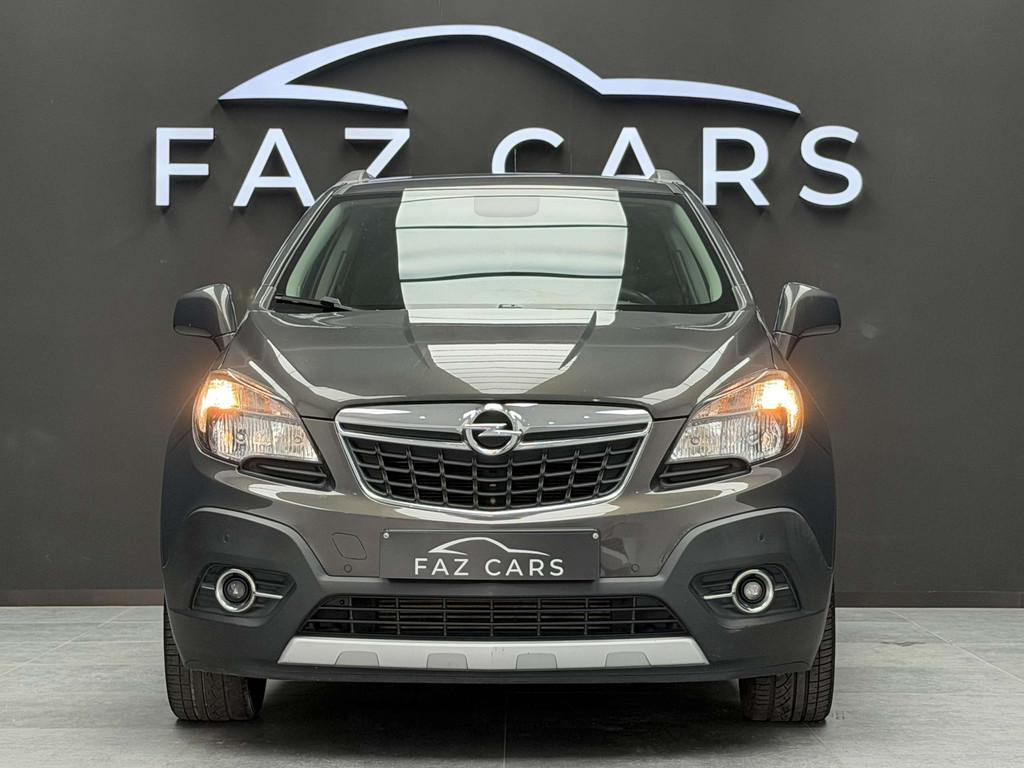 Opel Mokka 1.4 Turbo 4x2 Cosmo * CUIR + GPS + CLIM + GARANTI, Auto's, Voorwielaandrijving, 1828 kg, Gebruikt, 4 cilinders