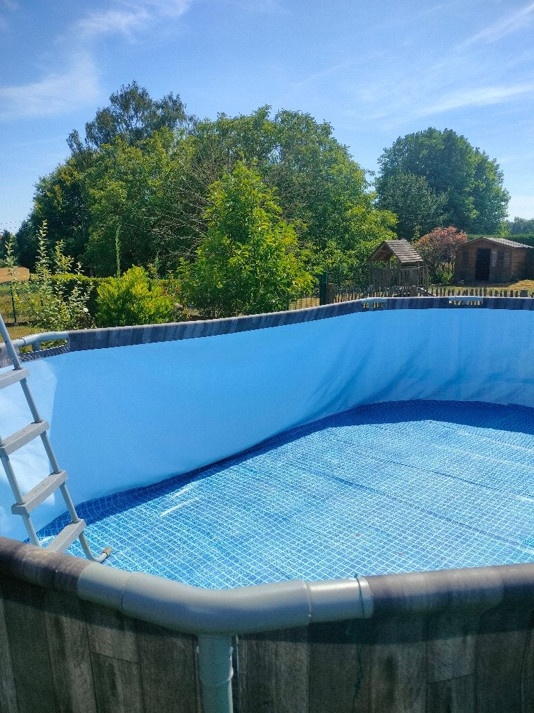 Piscine, Jardin & Terrasse, 300 cm ou plus, Comme neuf, Enlèvement, 80 à 120 cm