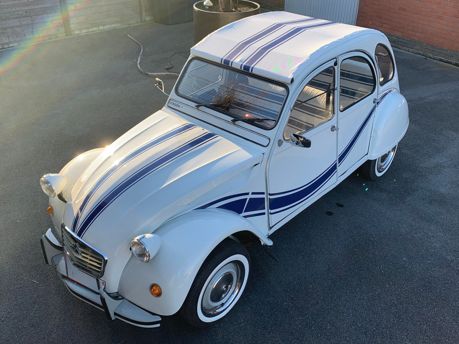 2 CV - 2 PK - Geitje - Eendje - Transat oldtimer, foto 7
