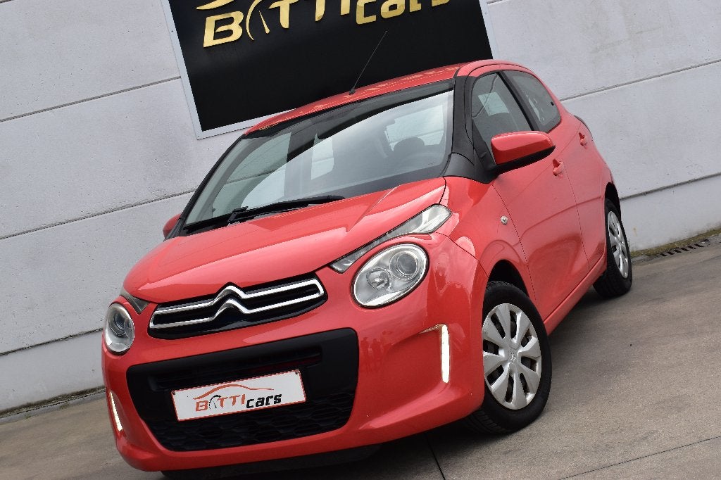 Citroën C1 1.0i | Radio-Bluetooth | Climatisation | 33000 km, Rouge, Euro 5, Achat, 998 cm³