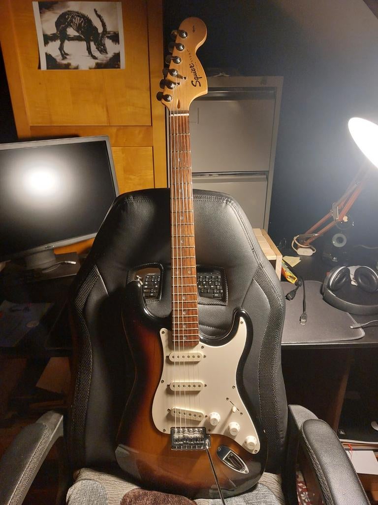 Squier Strat, Ophalen of Verzenden
