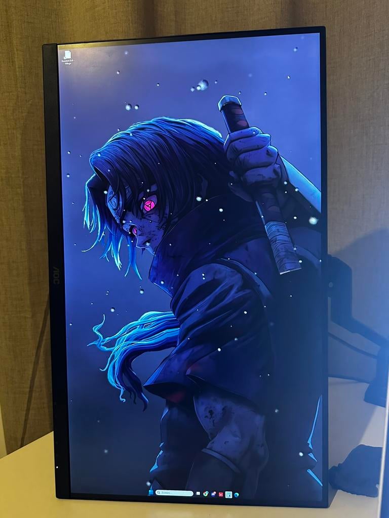 Aoc 180hz monitor qhd, Computers en Software, Ophalen of Verzenden, Zo goed als nieuw