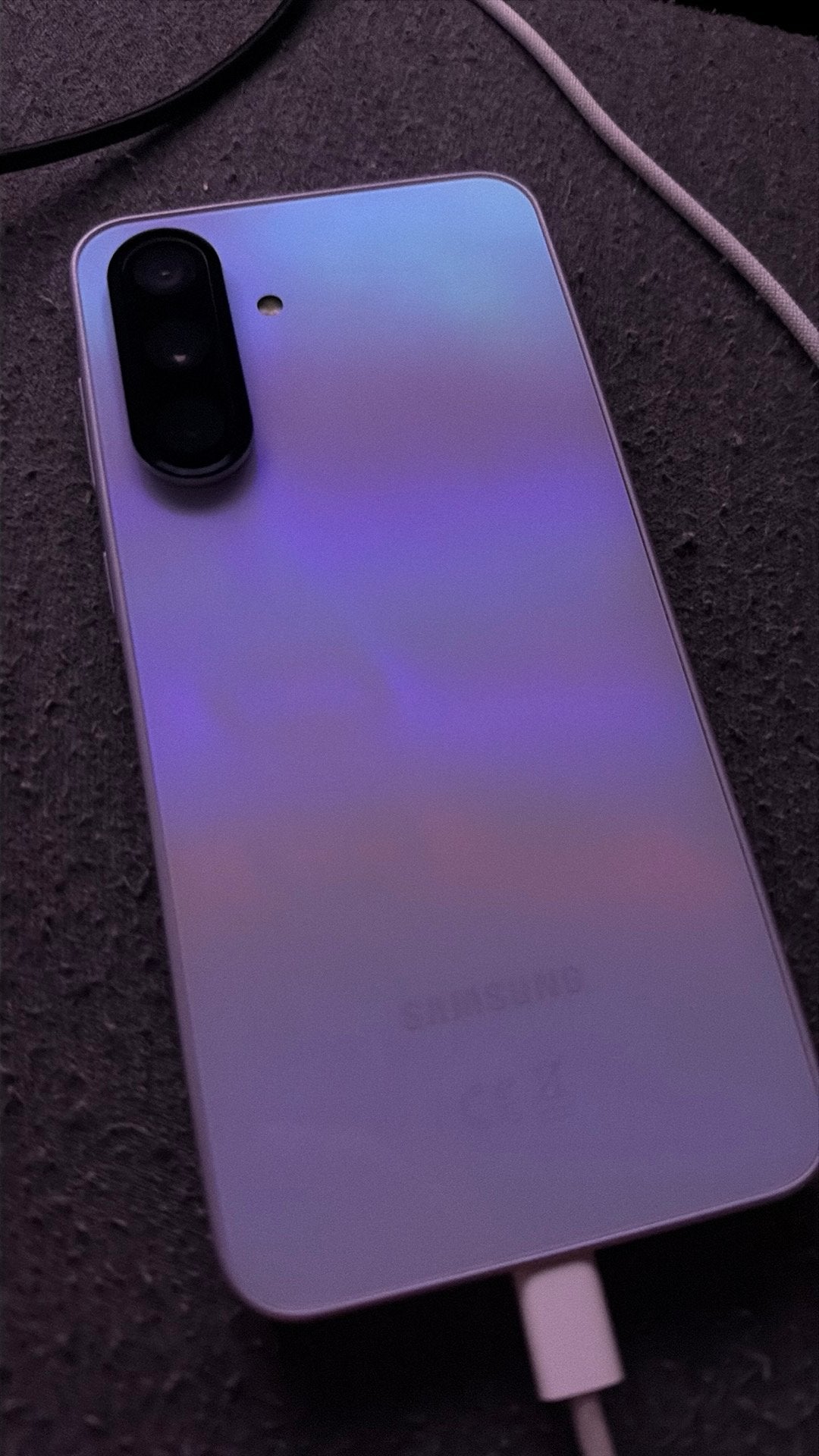 Samsung galaxy a36 paars met beschermglas, Ophalen, Zo goed als nieuw, Paars