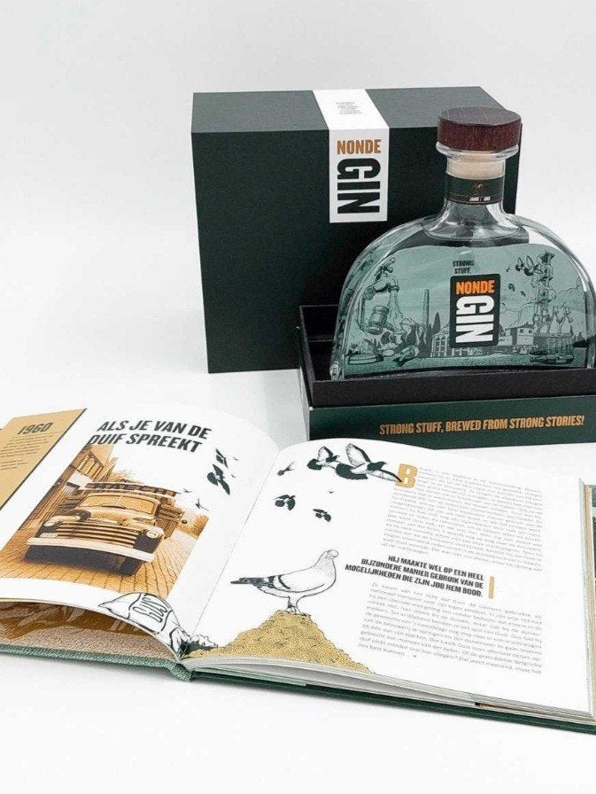 gin fles exclusief, Verzamelen, Ophalen of Verzenden
